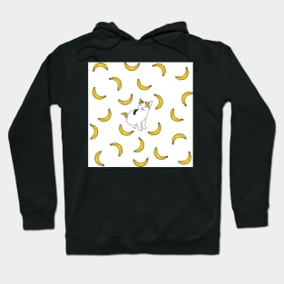 Cat no like banana Hoodie